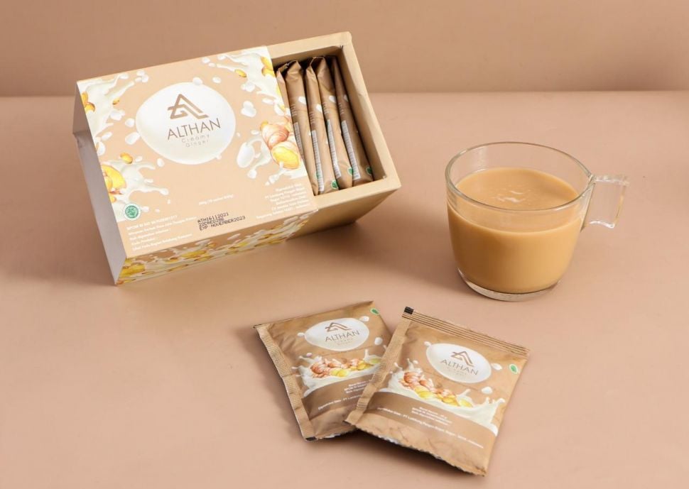 Minuman jahe Altha Creamy Ginger. (Dok. Altha Creamy Ginger)