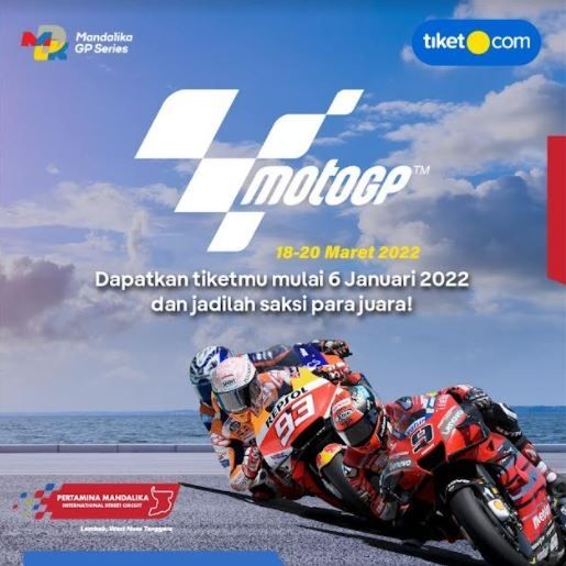 Tiket.com sediakan penjualan tiket MotoGP di Mandalika (Istimewa/tiket.com)