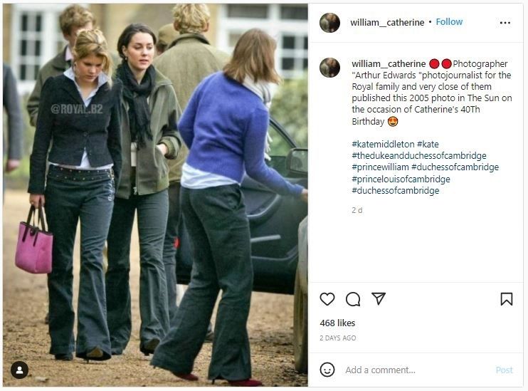 Foto Kate Middleton saat Kuliah (instagram.com/william__catherine)