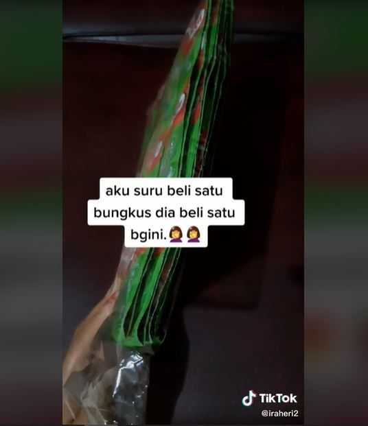 Istri Suruh Suami Beli Lada Bubuk Sebungkus, Malah Jadi Satu Pak (tiktok.com/@iraheri2)