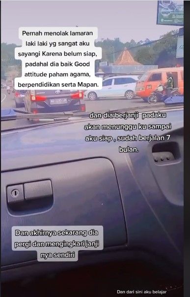 Peremouan curhat kena hujat (tiktok.com/@ayle0)