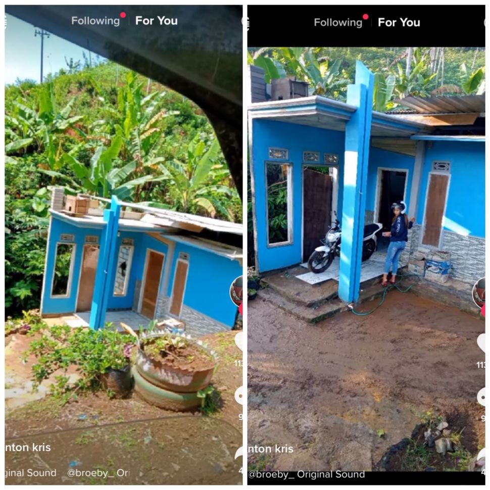 Penampakan rumah ini bikin warganet ketar-ketir: masuk pintu langsung pindah dimensi (TikTok/antonkristiawan)