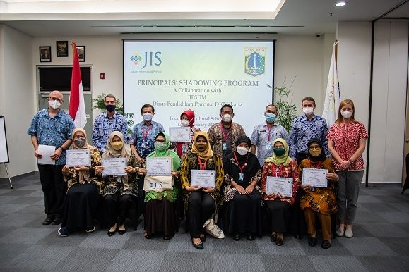 Peserta Jakarta Principal Shadowing Program. (Dok. Jakarta Intercultural School)