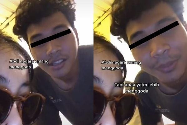 Viral Cowok Sebut Anak Yatim Lebih Menggoda dari Abdi Negara. (TikTok)