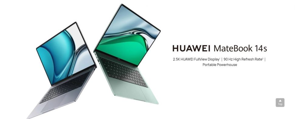 Huawei MateBook 14s. [Huawei] 