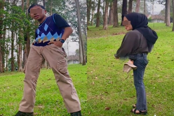  Viral Muda-mudi Difoto Pakai Mode Panorama, Hasil Malah Bikin Warganet Menyesal (TikTok)