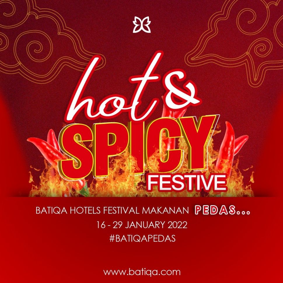 Jajan Makanan Pedas di Festival Hot & Spicy BATIQA Hotels. (BATIQA Hotels)