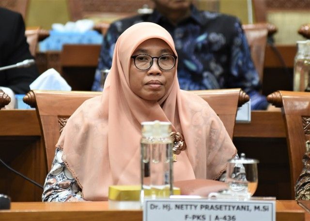 Wakil Ketua Fraksi PKS DPR RI, Netty Prasetiyani. (Dok: DPR)