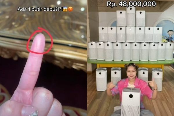 Sisca Kohl Borong Alat Ini Setelah Temukan Satu Debu di Rumahnya. (TikTok)