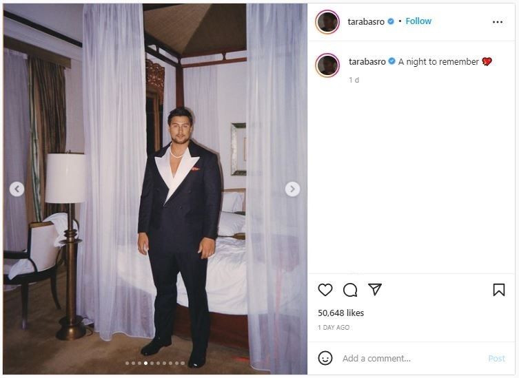 Outfit Daniel Adnan saat Kondangan Dipakai ke Warteg (instagram.com/tarabasro)