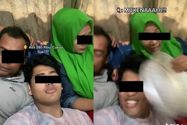 Cowok Galau Nikah Adat Jawa atau Minang, Pas Bocorkan Tabungan Auto Ditabok Baskom Sama Emak (TikTok)