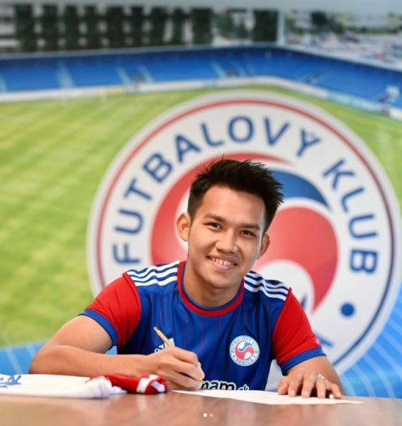 Witan Sulaeman resmi ke FK Senica. (Instagram/witansulaiman_)