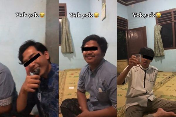 Viral Pemuda Ajak Berbuat Dosa Setelah Baca Berita Gerbang Neraka Akan Ditutup. (TikTok)