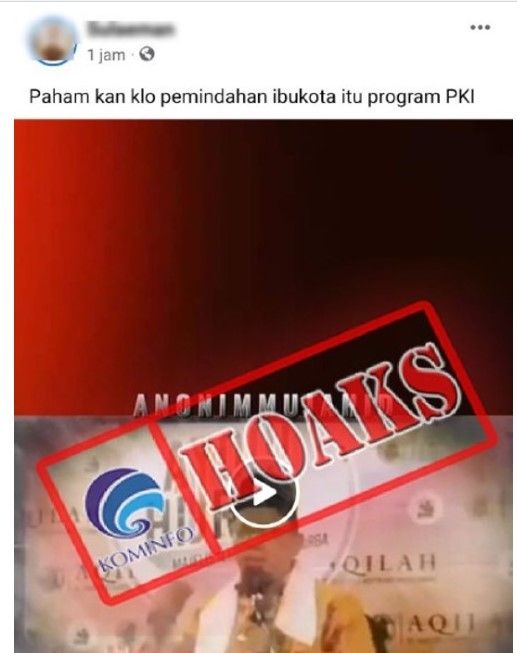 CEK Fakta pemindahan IKN program PKI (kominfo.go.id/content)