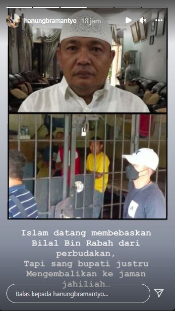 Hanung Bramantyo kecam perbudakan yang dilakukan Bupati Langkat (instagram.com)