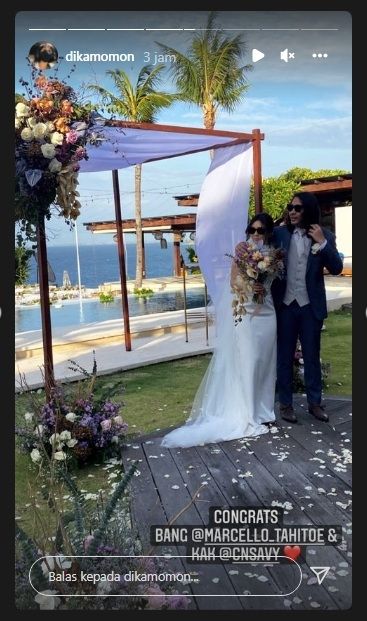 Marcello Tahitoe alias Ello dan Cindy Maria [Instagram/@dikamomon]