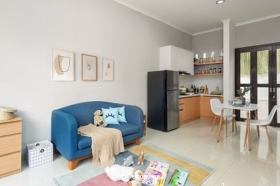 Desain Interior Rumah Modern yang Ramah Anak. (Dekoruma)