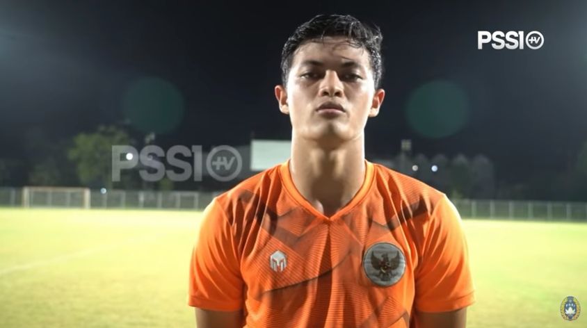 Alfeandra Dewangga berhasrat bawa timnas Indonesia menang demi menaikkan ranking FIFA. (YouTube/PSSI)