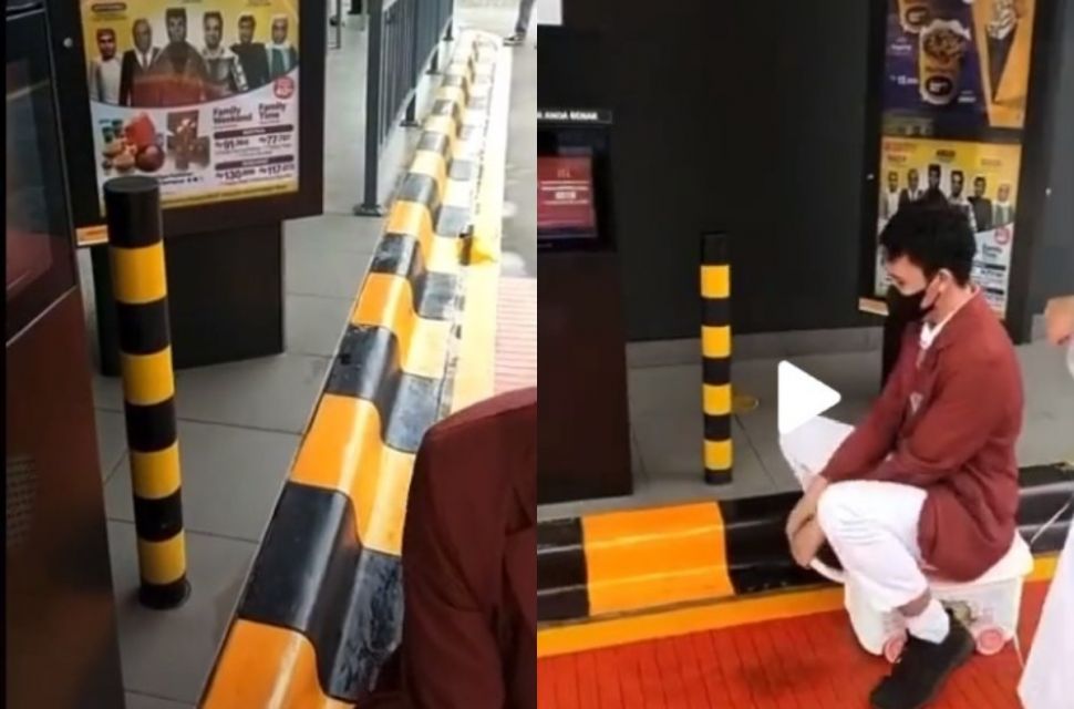 Ditolak drive thru (tiktok.com/@capa.hira)