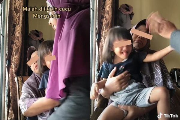 Viral Curhat Emak-emak Niat Healing di Rumah Anak. (TikTok)