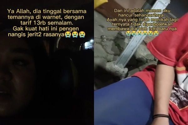 Kisah Pilu Remaja 11 Tahun, Hidup Mengontrak di Warnet Usai Orang Tua Bercerai (TikTok)