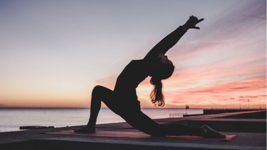 Ilustrasi Yoga. (unsplash)