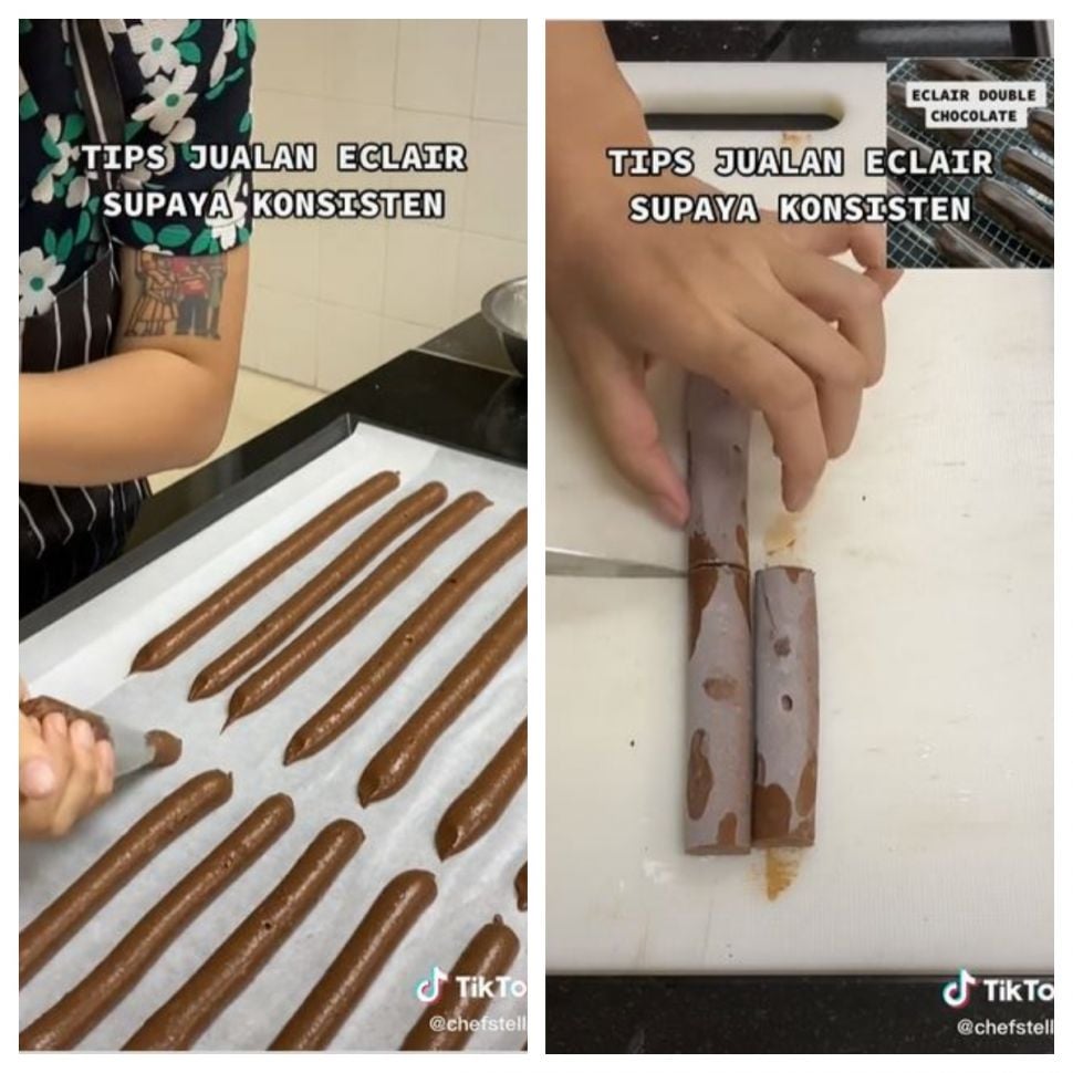 Eclair (TikTok @chefstellaa)