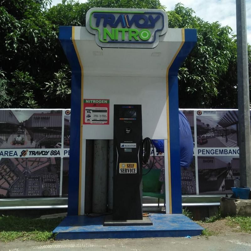 MyNitro atau disebut juga vending machine nitrogen. (Dokumentasi: Widya Robotics).