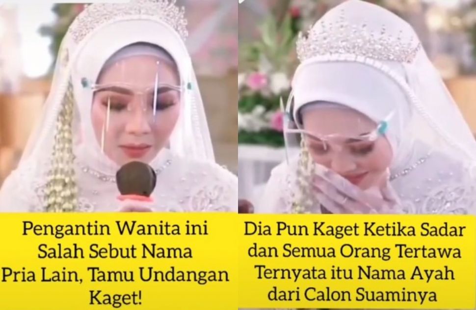 Salah sebut nama pasangan (tiktok.com/@nzulwae)