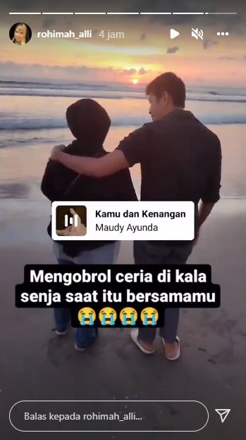 Kenangan Rohimah dan Rommi Halley (instagram.com)