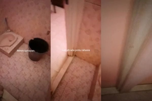 Viral Penampakan Kamar Kos, Pintu Kamar Mandinya Bikin Publik Mikir (TikTok)