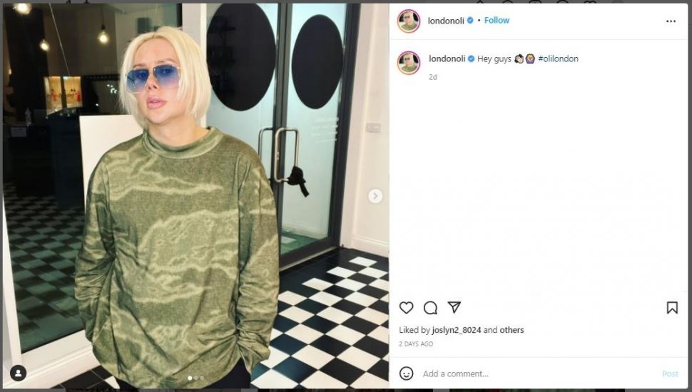 Influencer Oli London yang Ingin Jadi Pria Korea (instagram.com/londonoli)