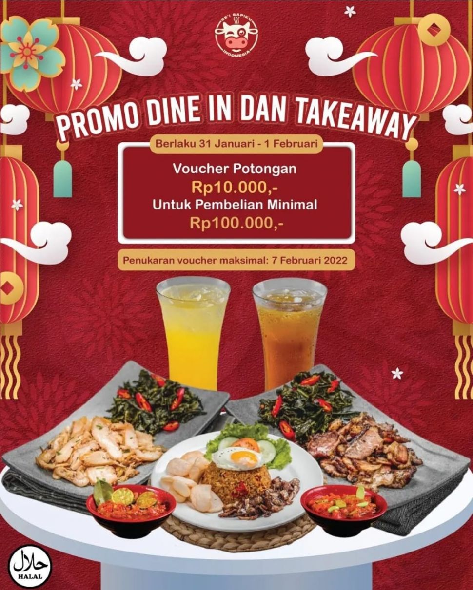 Promo Tahun Baru Imlek Se'i Sapiku (Instagram)