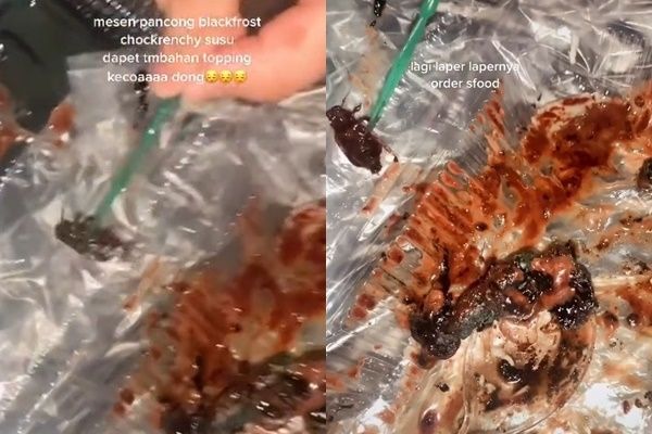 Beli Kue Pancong Tengah Malam, Wanita Ini Kaget Nemu 'Topping' Tambahan (TikTok)