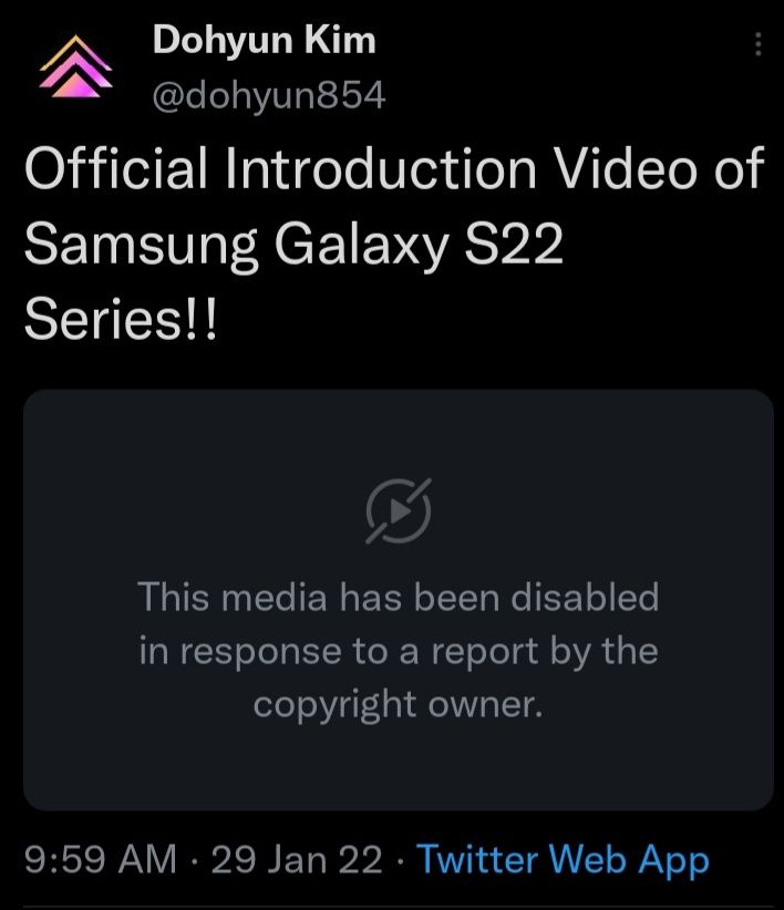 Bocoran Samsung Galaxy S22 Series. [Twitter]
