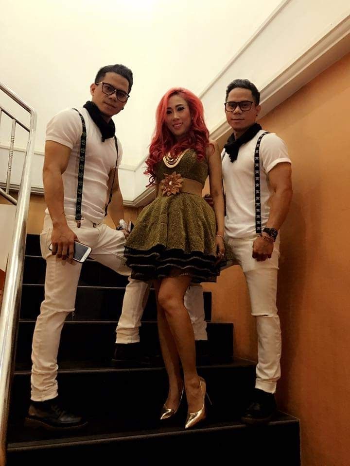 Hamzih bersama Hamzah dan Dewi Sanca [dok: Dewi Sanca]