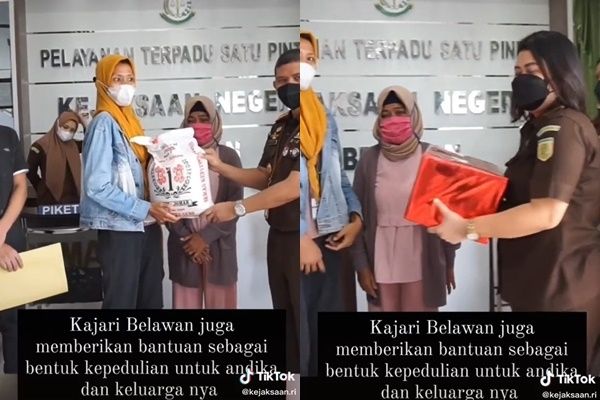 Pria Ini Mencuri Buku Demi Kebutuhan Keluarga, Kini Divonis Bebas Kejaksaan (TikTok/@kejaksaan.ri)