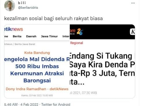 Cuitan Berlian Idris (twitter.com/berlianidris)