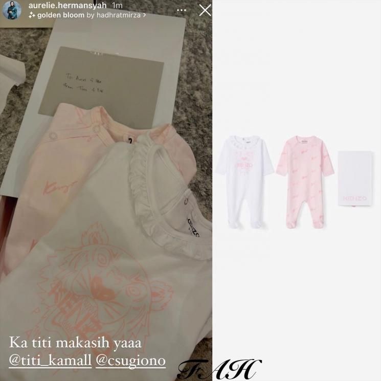 Hadiah untuk Anak Aurel Hermansyah (Instagram/@fashion_aureliehermansyah_atta)