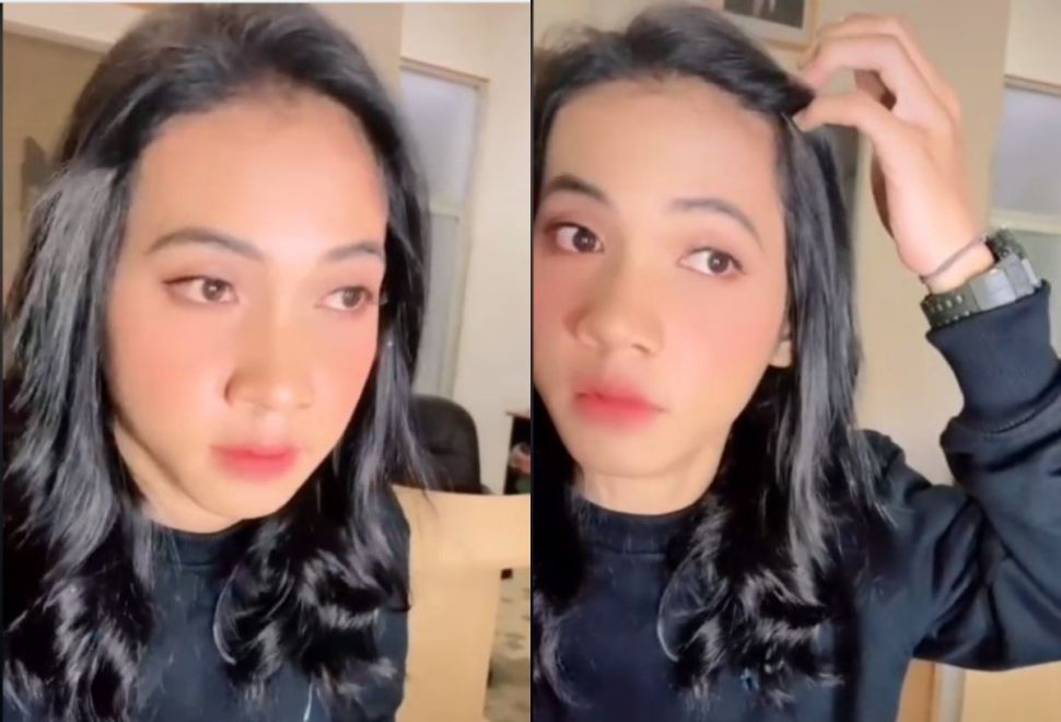 Hasil makeup (tiktok.com/@barista.cwk)