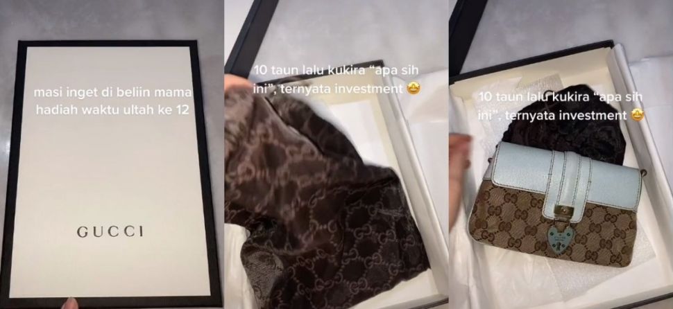 Tas Gucci setelah 10 Tahun (tiktok.com/@randompwincess)