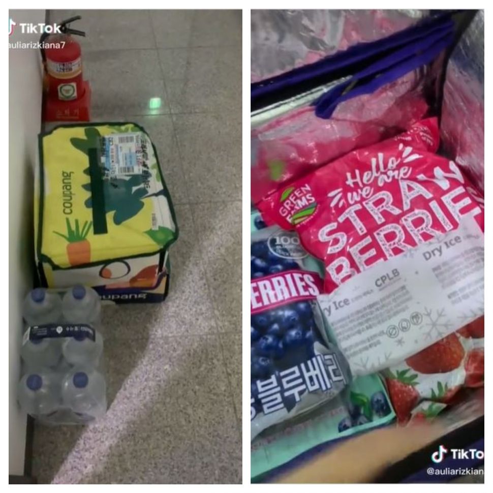 Belanja bahan makanan segar di Korea Selatan (TikTok @auliarizkiana7)