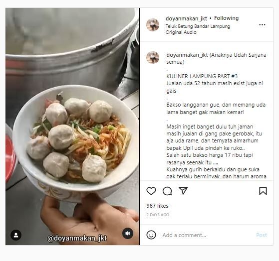 Bakso Upil (Instagram @doyanmakan_jkt)