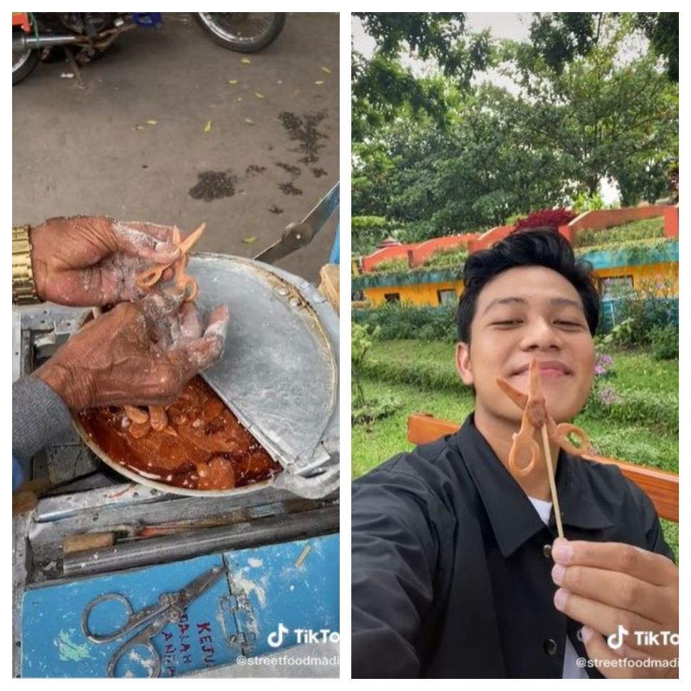 Gulali nostalgia (TikTok @streetfoodmadiun)