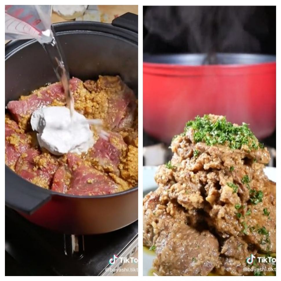 Rendang premium (TikTok @bayashi.tiktok)