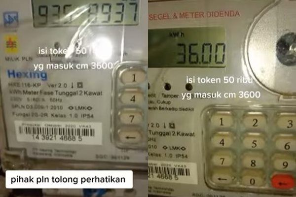 Viral Pria Protes Merasa Token Listrik PLN Dikorupsi. (Instagram/@kamerapengawas.id)