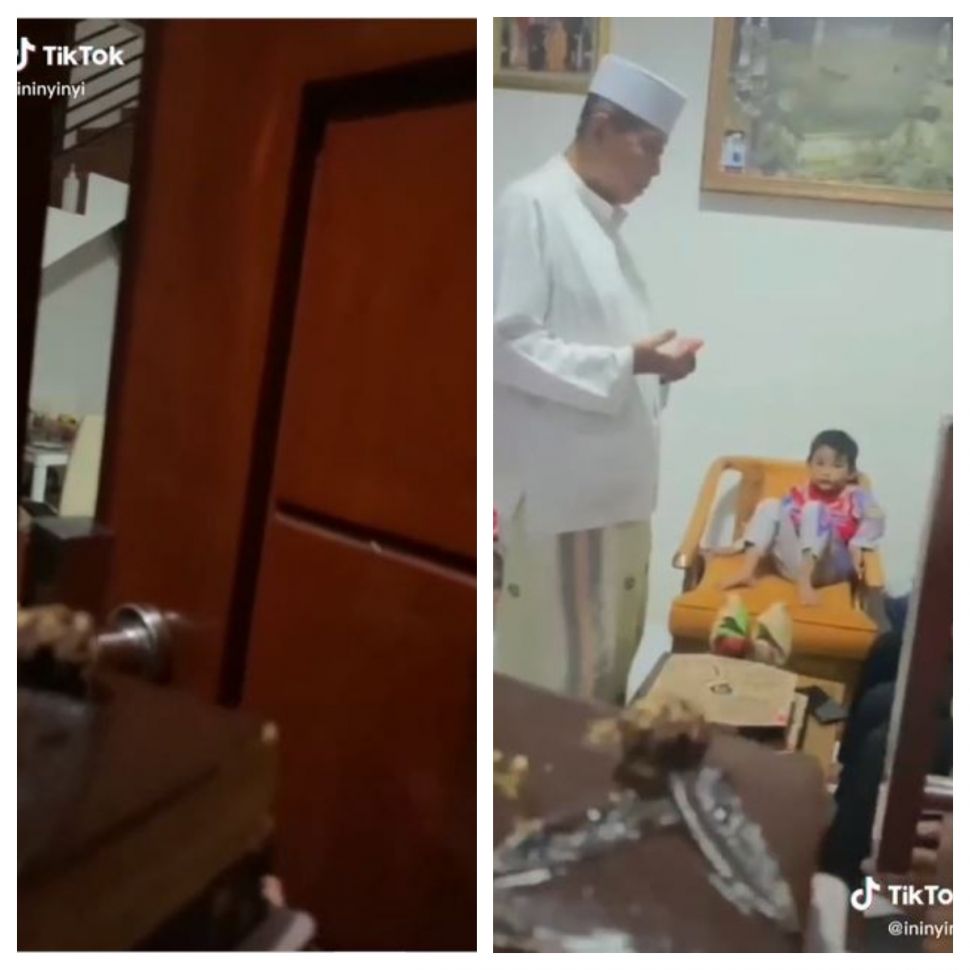 Kejutan ulang tahun gagal (TikTok @ininyinyi)