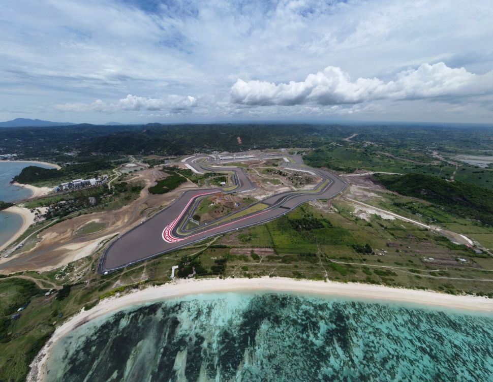 Pihak MotoGP Puji Setinggi Langit Sirkuit Mandalika. (Twitter/@MotoGP)