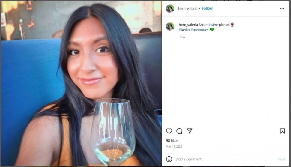 Valeria Calpanchay, Wanita yang Pernah Kencan dengan Simon Leviev 'The Tinder Swindler' (instagram.com/here_valeria)