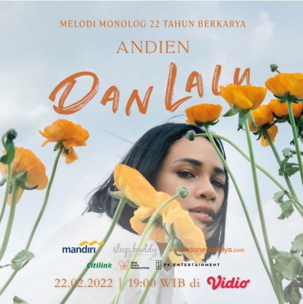 Andien 22 Tahun Berkarya, Melodi Monolog: Dan Lalu. (Istimewa)